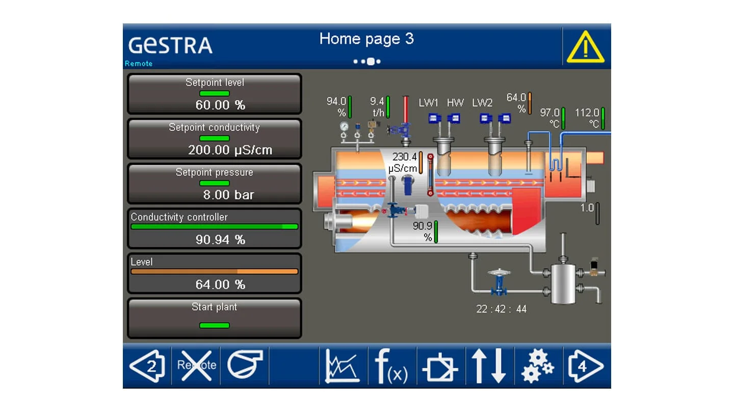 SPECTORcontrol – Hệ thống quản lý lò hơi